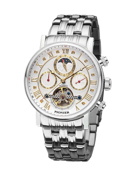 Chicago P7002-6 | Silver | Automatic Diamonds Pionier Germany