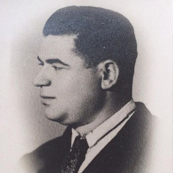 Vintage photo of the master watchmaker and our uncle Fiqri Tufina