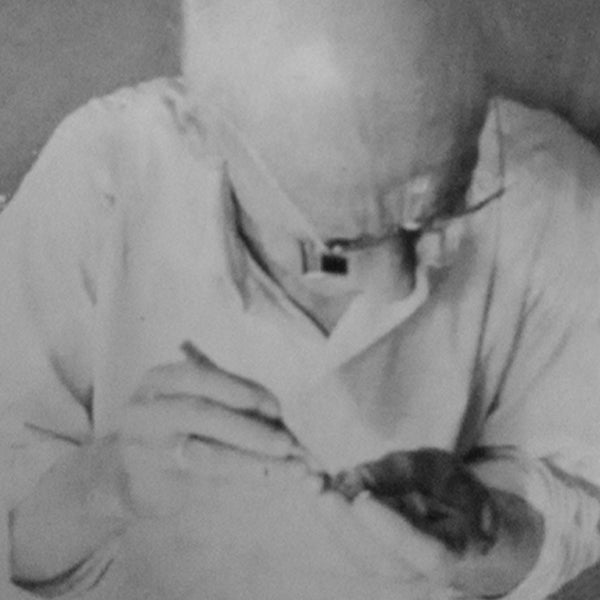 Vintage photo of the master watchmaker and our great-grandfather Shaban Tufina