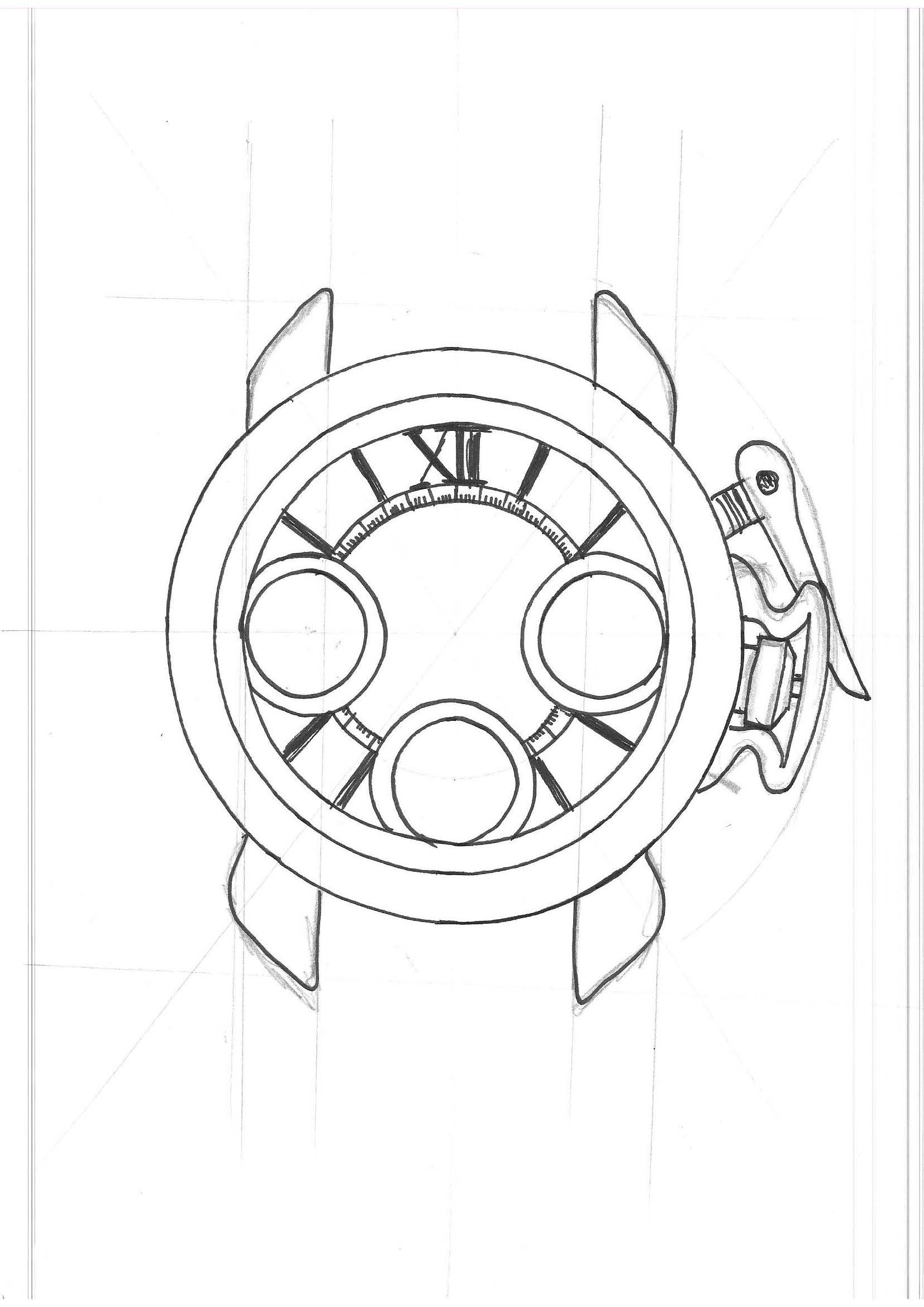 Hand drawing sketch of the collection Oman by Theorema Germany