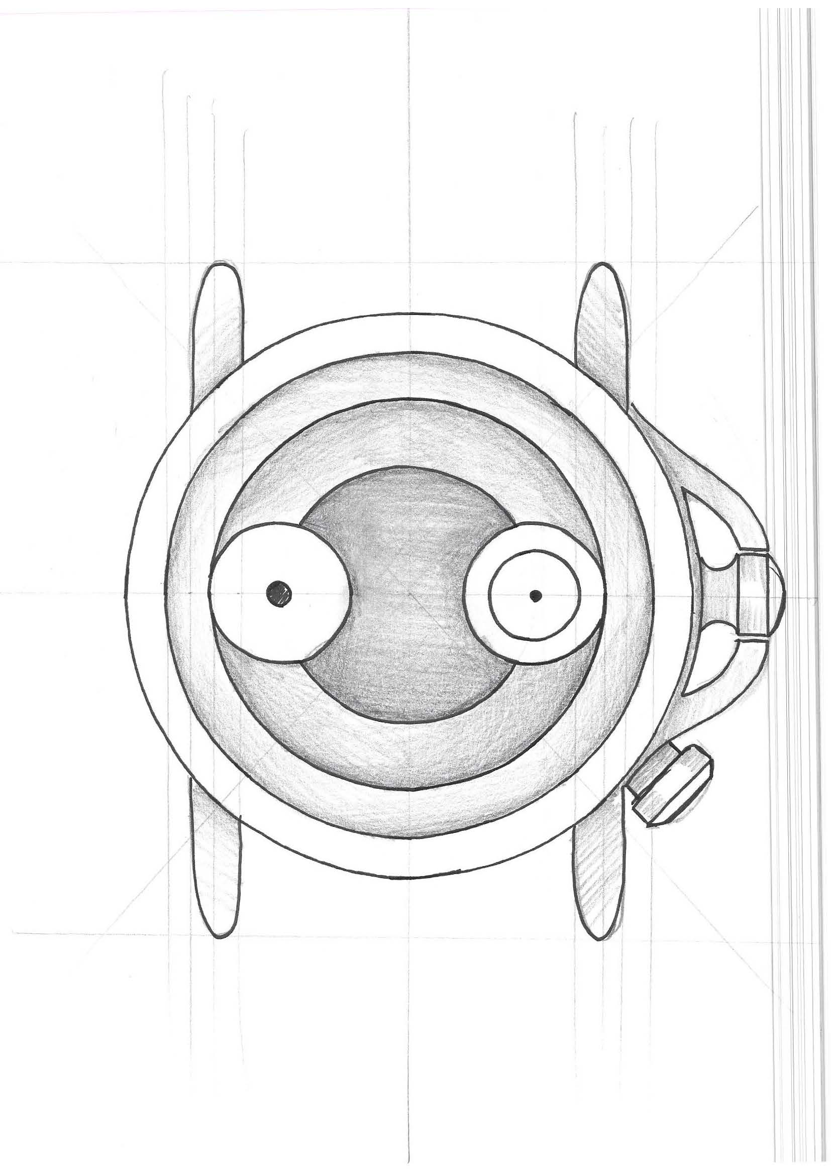 Hand drawing sketch of the collection Sao Paulo by Theorema Germany