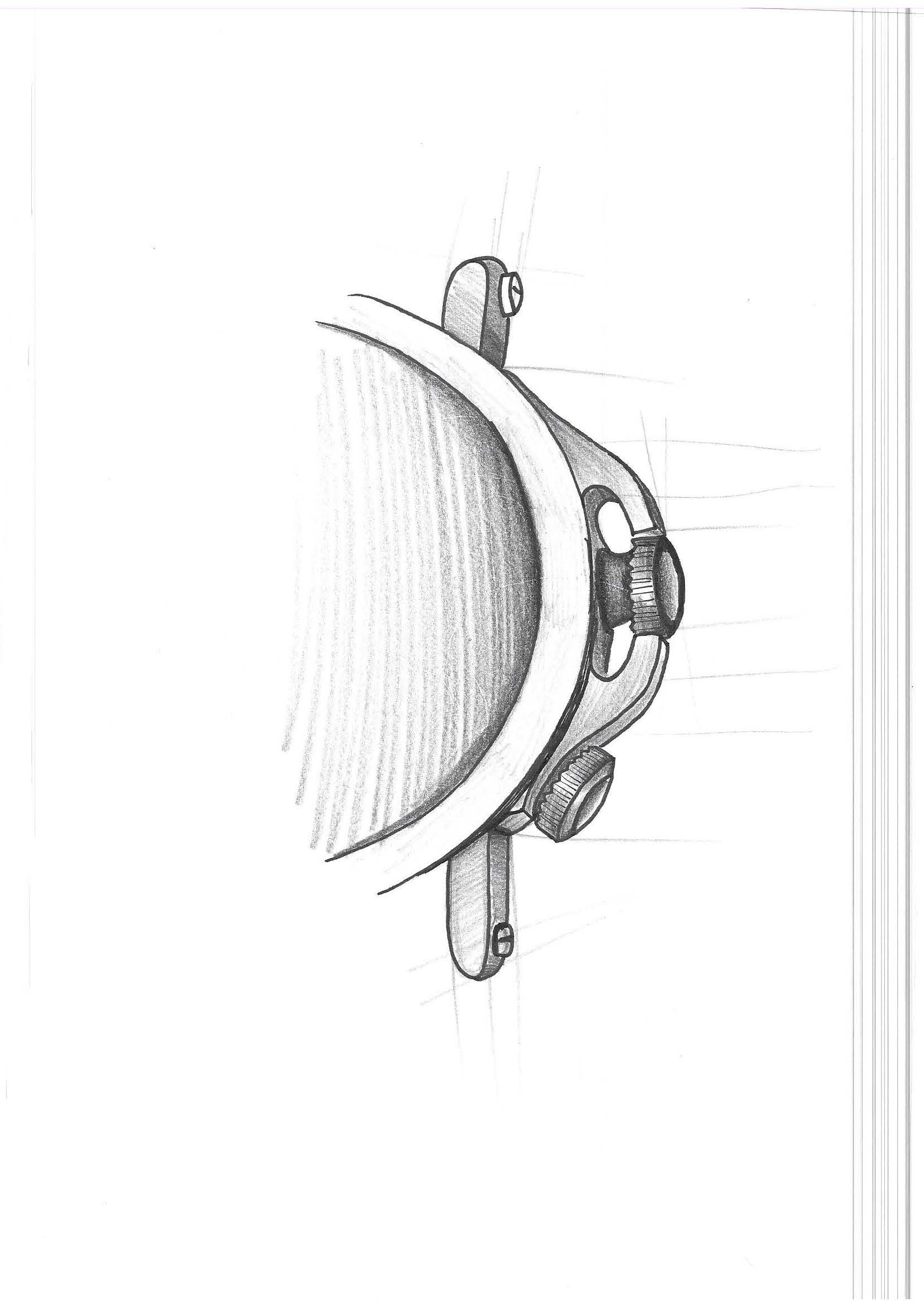 Hand drawing sketch of the collection Sao Paulo by Theorema Germany