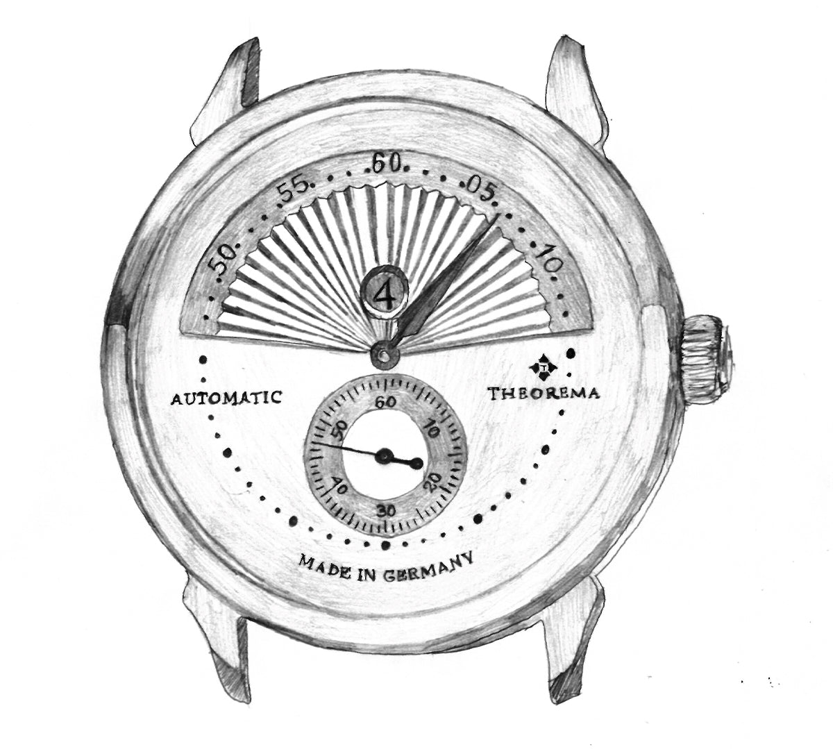 Hand drawing sketch of the collection Istanbul by Theorema Germany