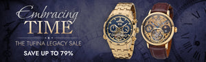 Embracing Time. The Tufina Legacy Sale. Save up to 79%.