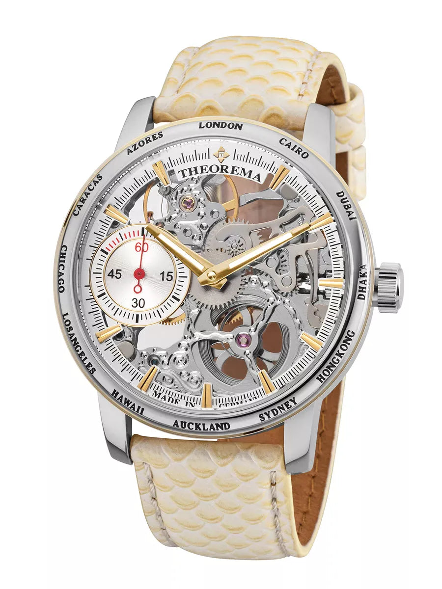 tokotoko　カクタス　スケルトン　パーチ　No.125、121 Toronto Theorema - GM-106-1 |Silver| Made in Germany – Tufina Watches