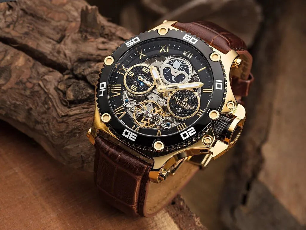 The appeal of a solid master wristwatch. – Tufina Watches