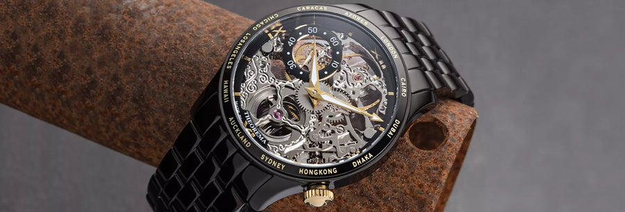 Abundant craftsmanship, knowledge, and experience are all combined in this timepiece.