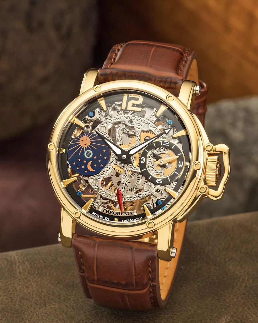 One of the most eye-catching watch types in the skeleton see-through world.