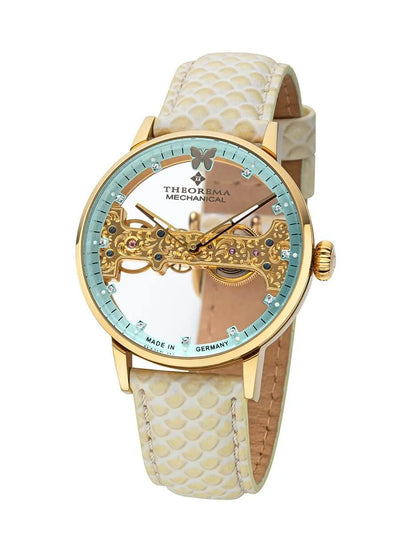 Lady Butterfly Theorema - GM-120-5 |GOLD| Handmade German Watch - Tufina Official