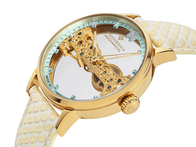 Lady Butterfly Theorema - GM-120-5 |GOLD| Handmade German Watch - Tufina Official