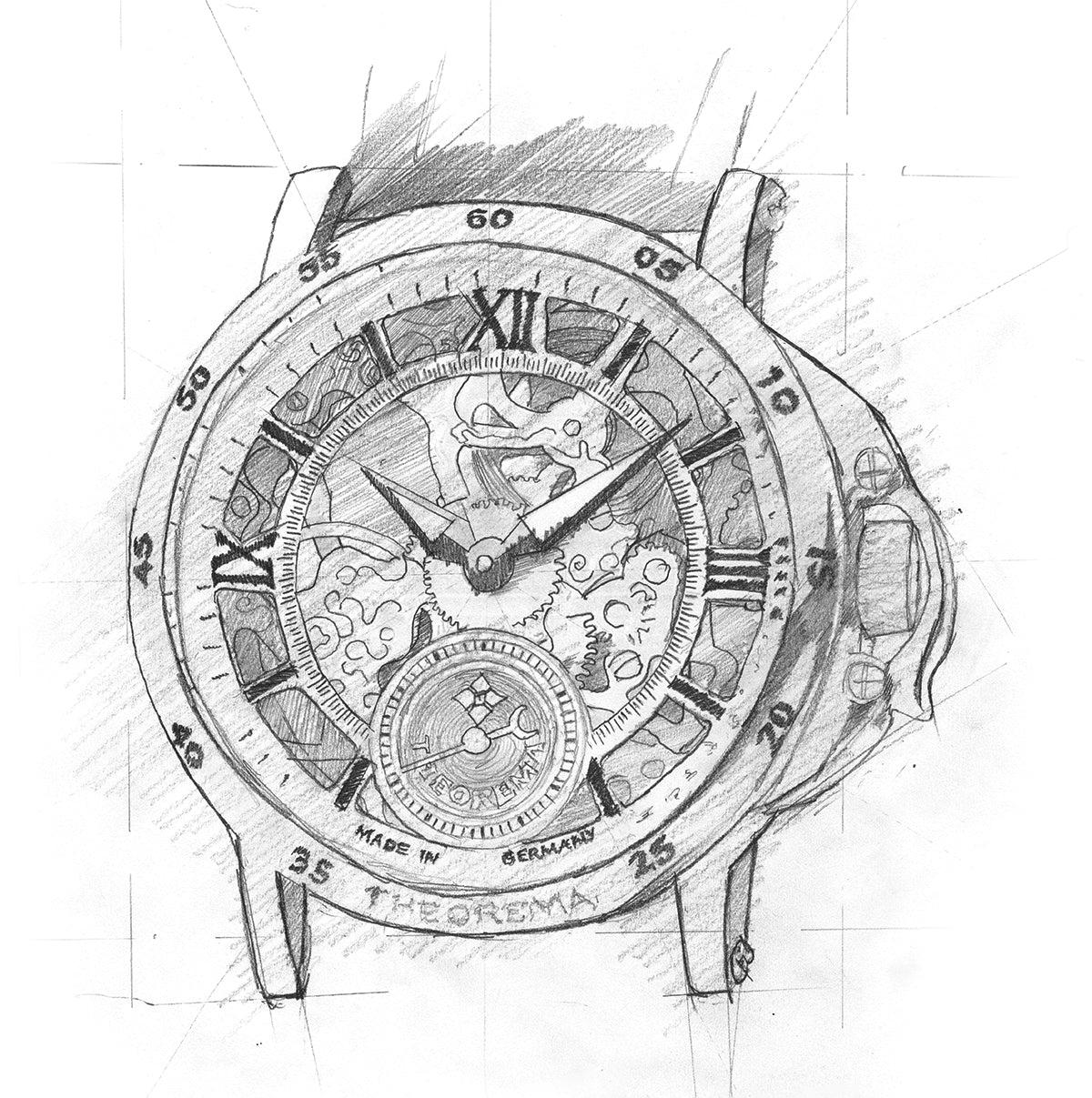 Geneva Wrist Watch Pencil Drawing by MissTangshan95 on DeviantArt