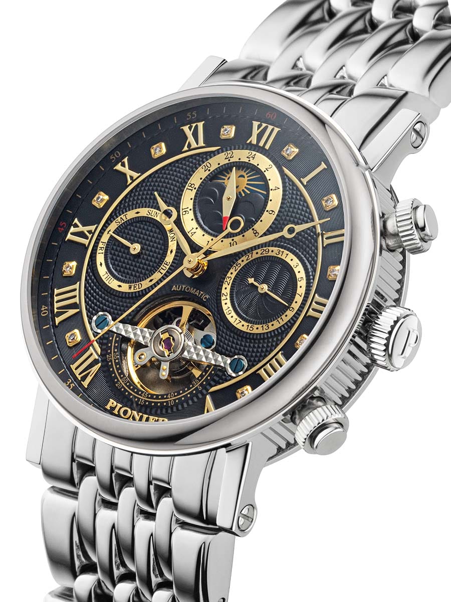 Chicago P7002-7 | Silver | Automatic Diamonds Pionier Germany