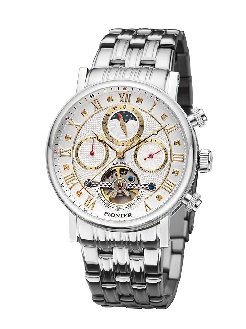 Chicago P7002-6 | Silver | Automatic Diamonds Pionier Germany