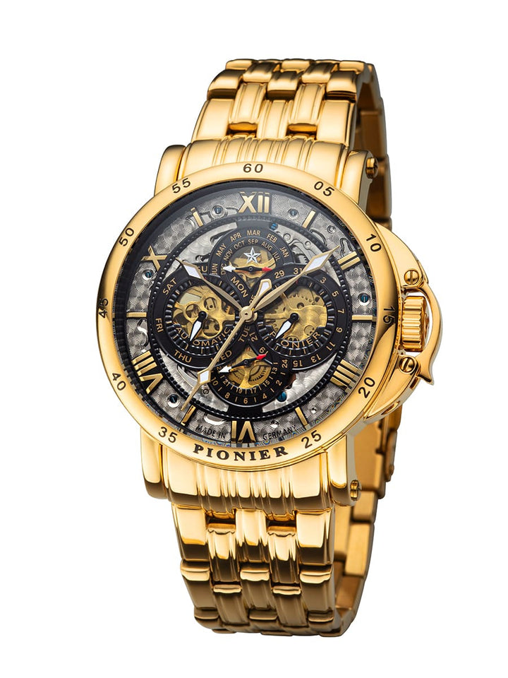 プラチナ 金 パラジウム 腕時計 platinum gold Palladium Dublin_Pionier_GM-508-