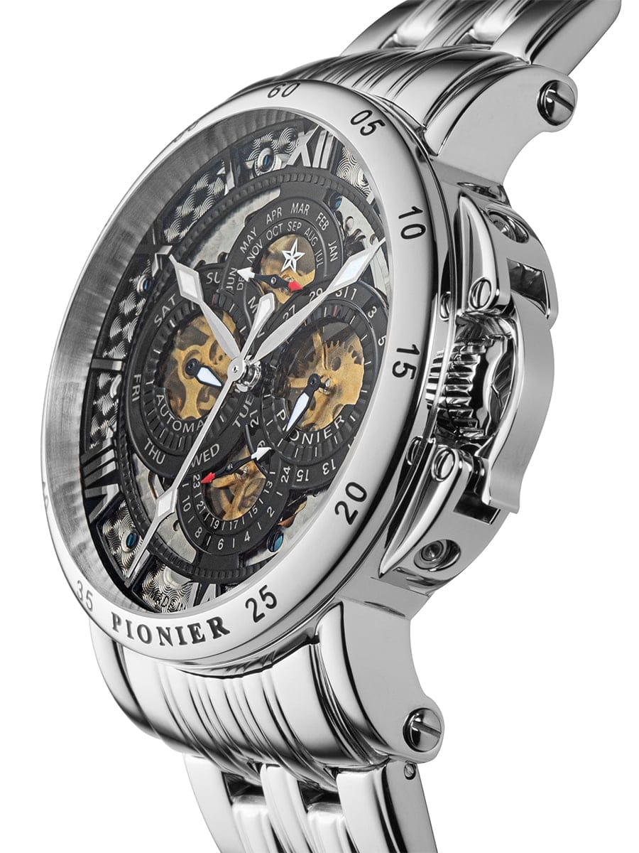 Dublin Pionier GM-508-8 | Silver | Made in Germany – Tufina Watches