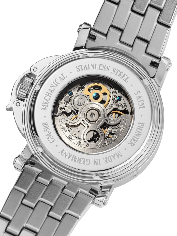 Dublin Pionier GM-508-8 | Silver | Made in Germany – Tufina Watches