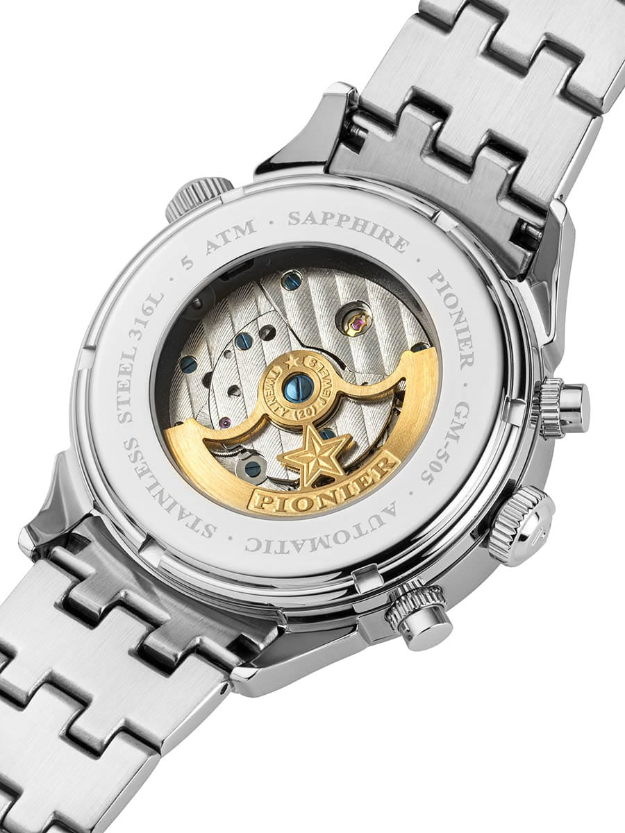 Automatic calendar Florida Diamonds by Pionier Germany GM-505-5