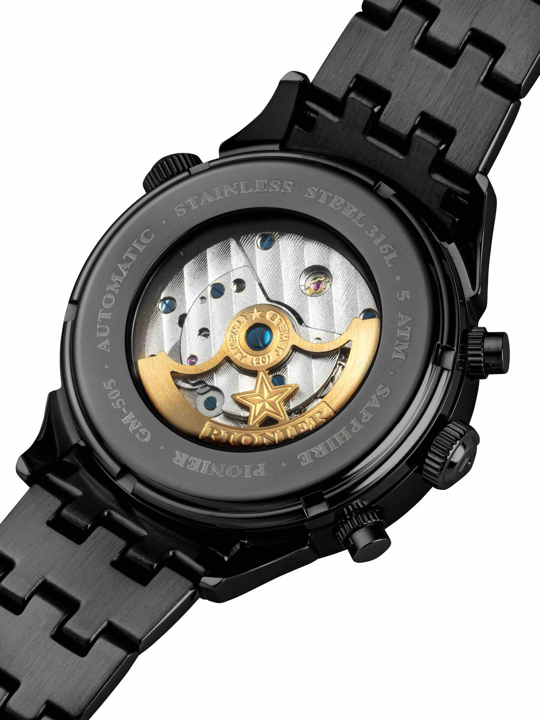 Automatic calendar Florida Diamonds by Pionier Germany GM-505-6