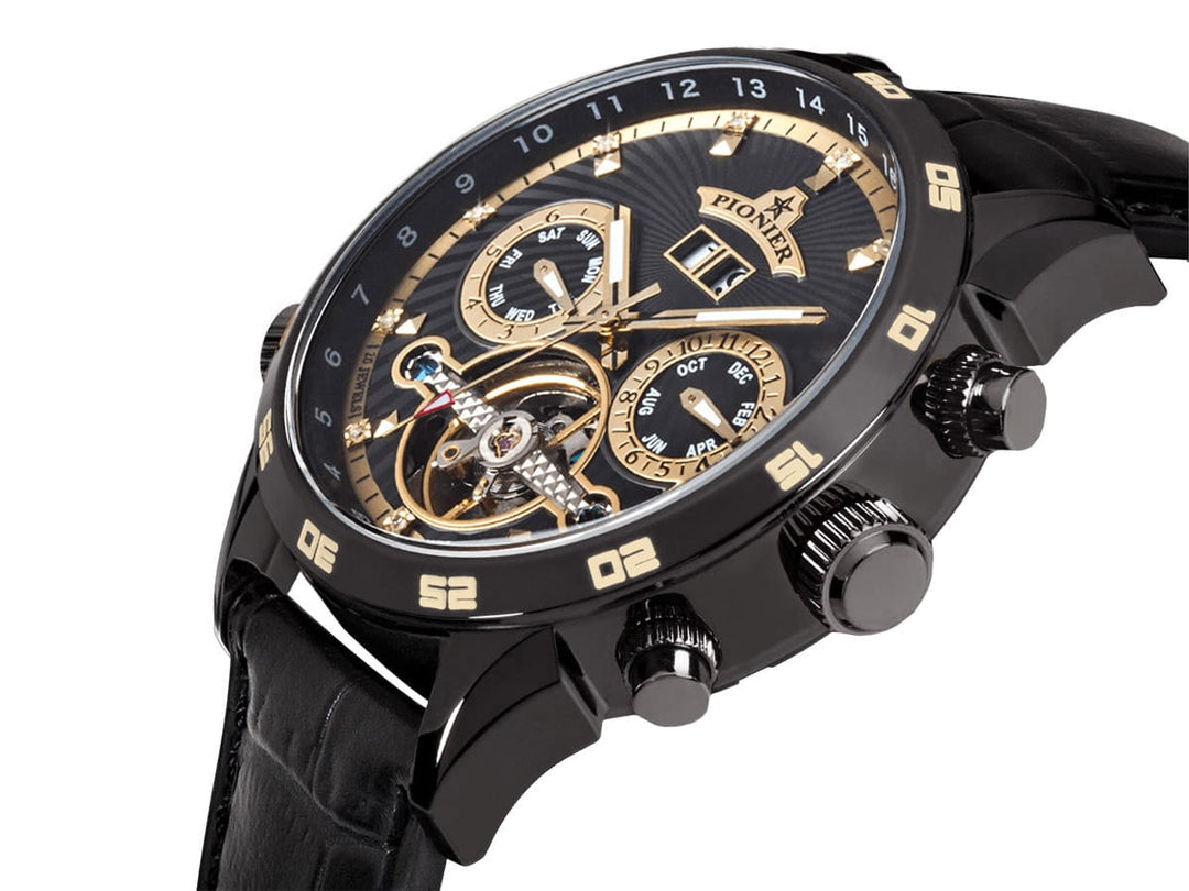 Automatic calendar Florida Diamonds by Pionier Germany GM-505-7A