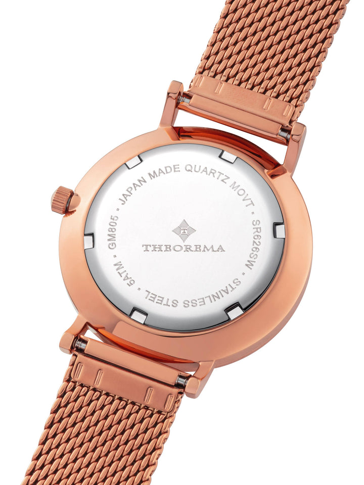 Quartz Luminara Theorema - GM-807-6 | Rose | – Tufina Watches