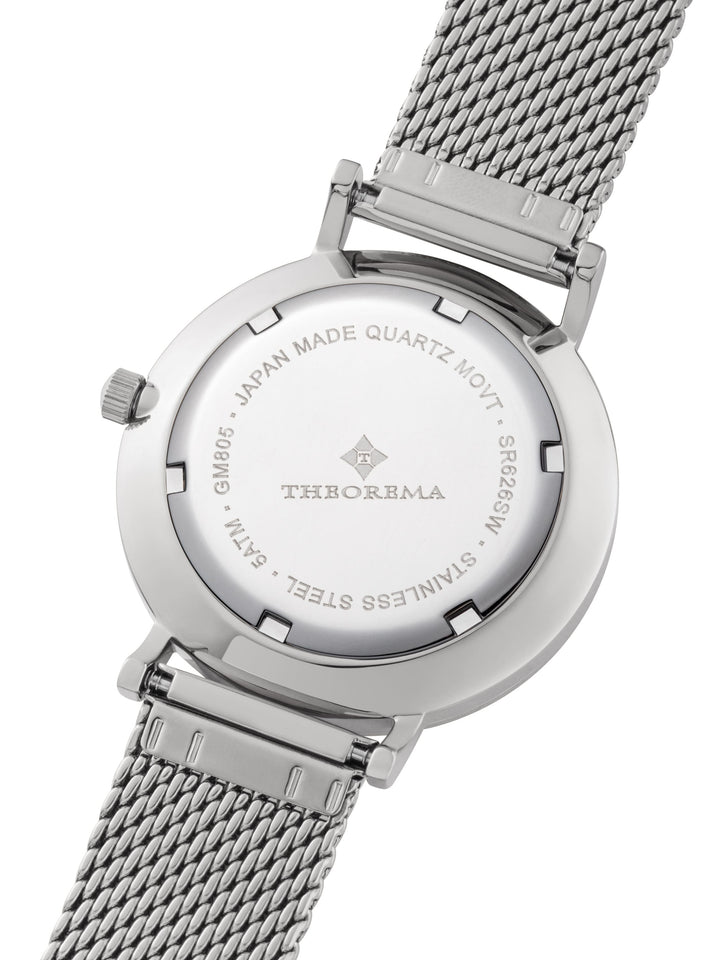 Quartz Diamora Theorema - GM-809-4 | Silver | – Tufina Official