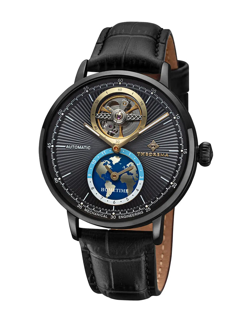 Dual-time automatic Ibiza - GM-128-6 |Black| by Theorema, Germany Dual-time automatic Ibiza - GM-128-6 |Black| by Theorema, Germany