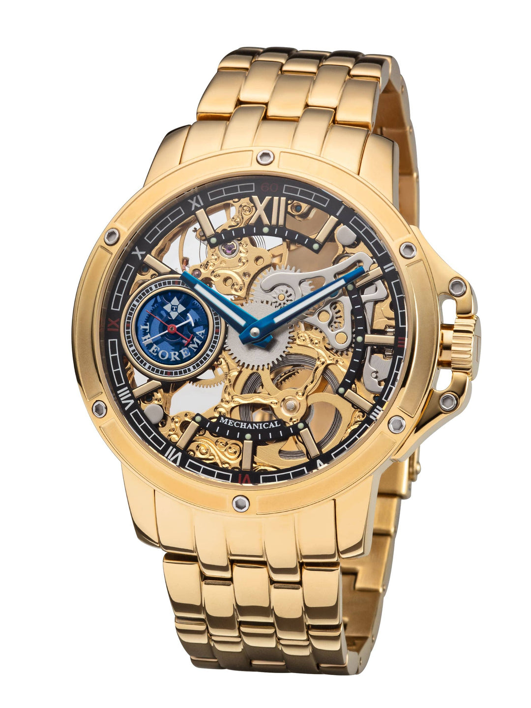 gears po polsku See-through skeleton Lagos by Theorema, Germany GM-113-10 |Gold| – Tufina  Official