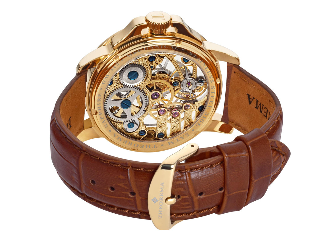 See-through skeleton Lagos by Theorema, Germany GM-113-4 |Gold