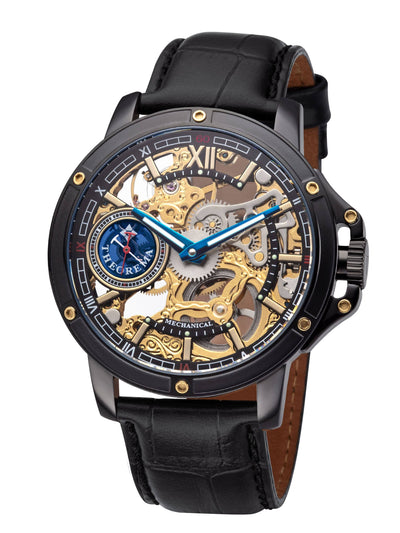 PLATERIA RAMAシグネチャーモデル See-through skeleton Lagos by Theorema Germany GM-113-5 |Black