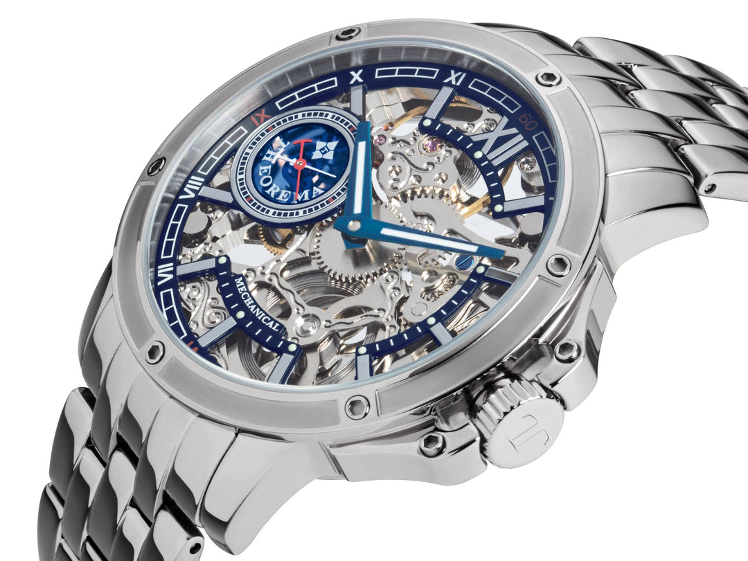 See-through skeleton Lagos by Theorema, Germany GM-113-8 |Silver