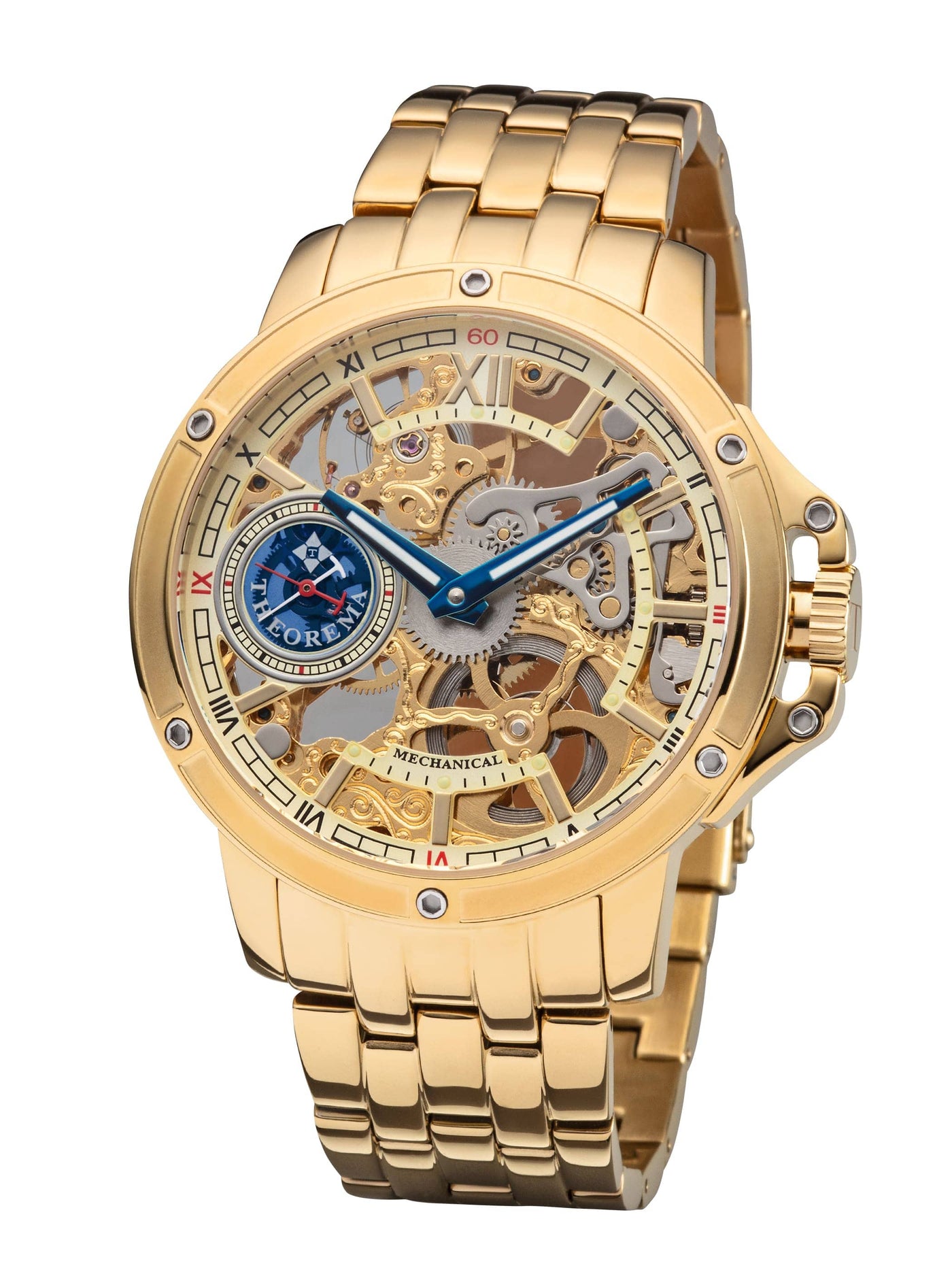 See-through skeleton Lagos by Theorema, Germany GM-113-9 |Gold
