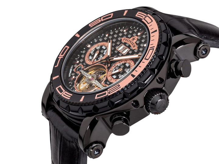 Calendar Automatic Miami by Pionier Germany - GM-506-4 | Black