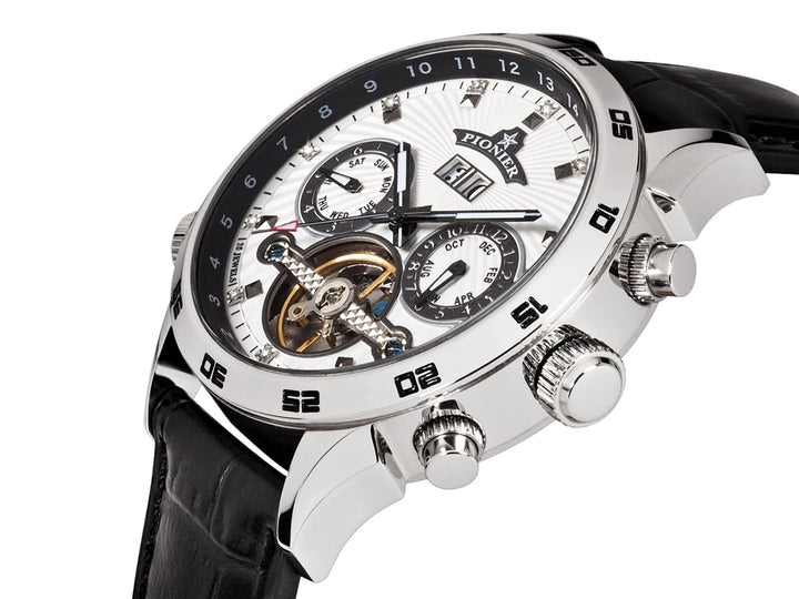 Automatic Florida Diamonds by Pionier GermanyGM-505-1 | Silver