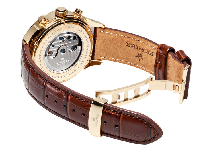 Automatic Florida Diamonds by Pionier Germany GM-505-7 | Gold