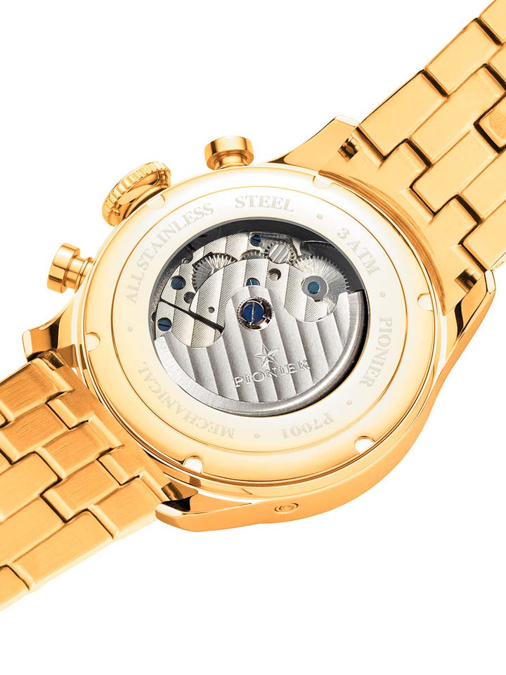 Automatic Havana P7001-8 | Gold | Pionier Germany– Tufina Official