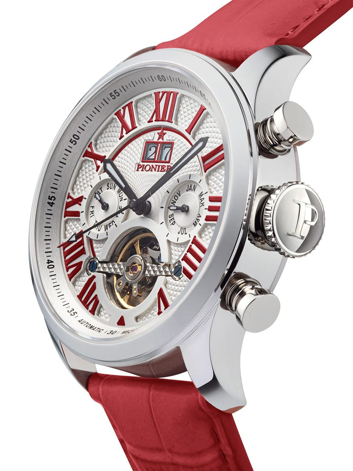 Automatic Havana P7001-14 | Silver | Pionier Germany – Tufina Official