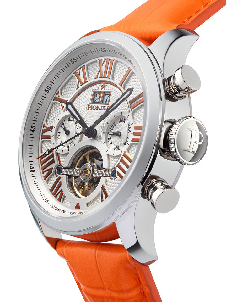 Automatic Havana P7001-12 | Silver | Pionier Germany– Tufina Official