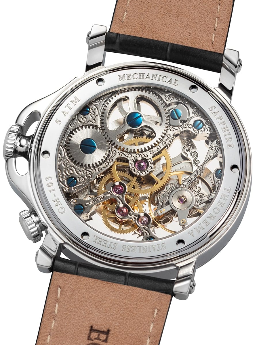 Dual-Time Sao Paulo GM-103-1 | Silver | Theorema, Germany – Tufina