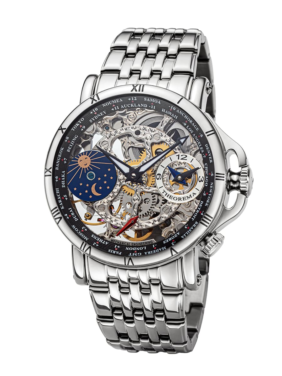 Dual-Time Sao Paulo GM-103-8 | Gold | Theorema, Germany– Tufina