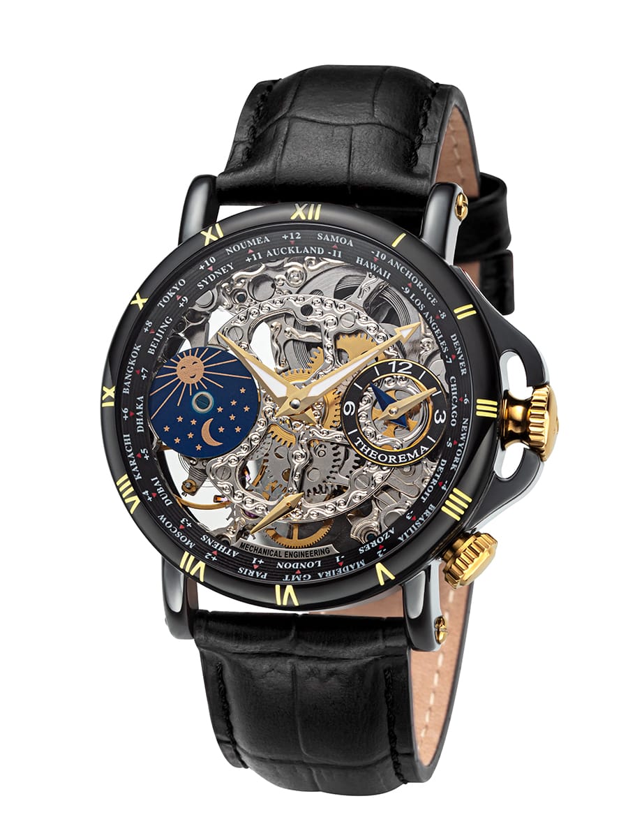 Dual-Time Sao Paulo GM-103-3 | Black | Theorema, Germany – Tufina
