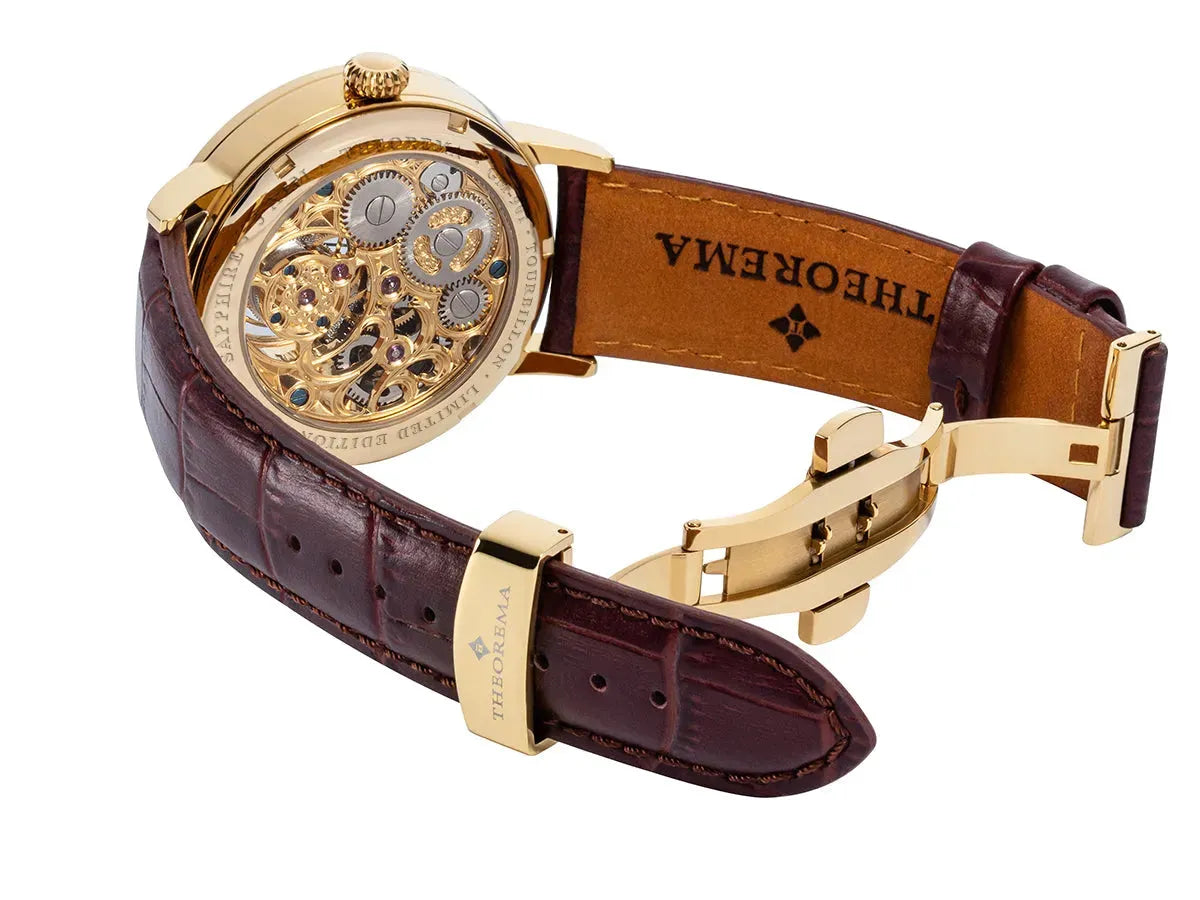Limited Zürich Tourbillon by Theorema Germany GM-901-3 |Gold| Handmade