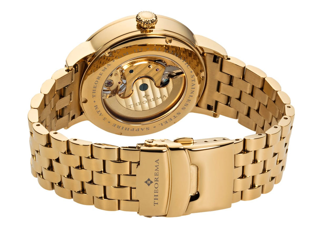 Dual-time Copenhagen by Theorema, Germany GM-111-10 |Gold