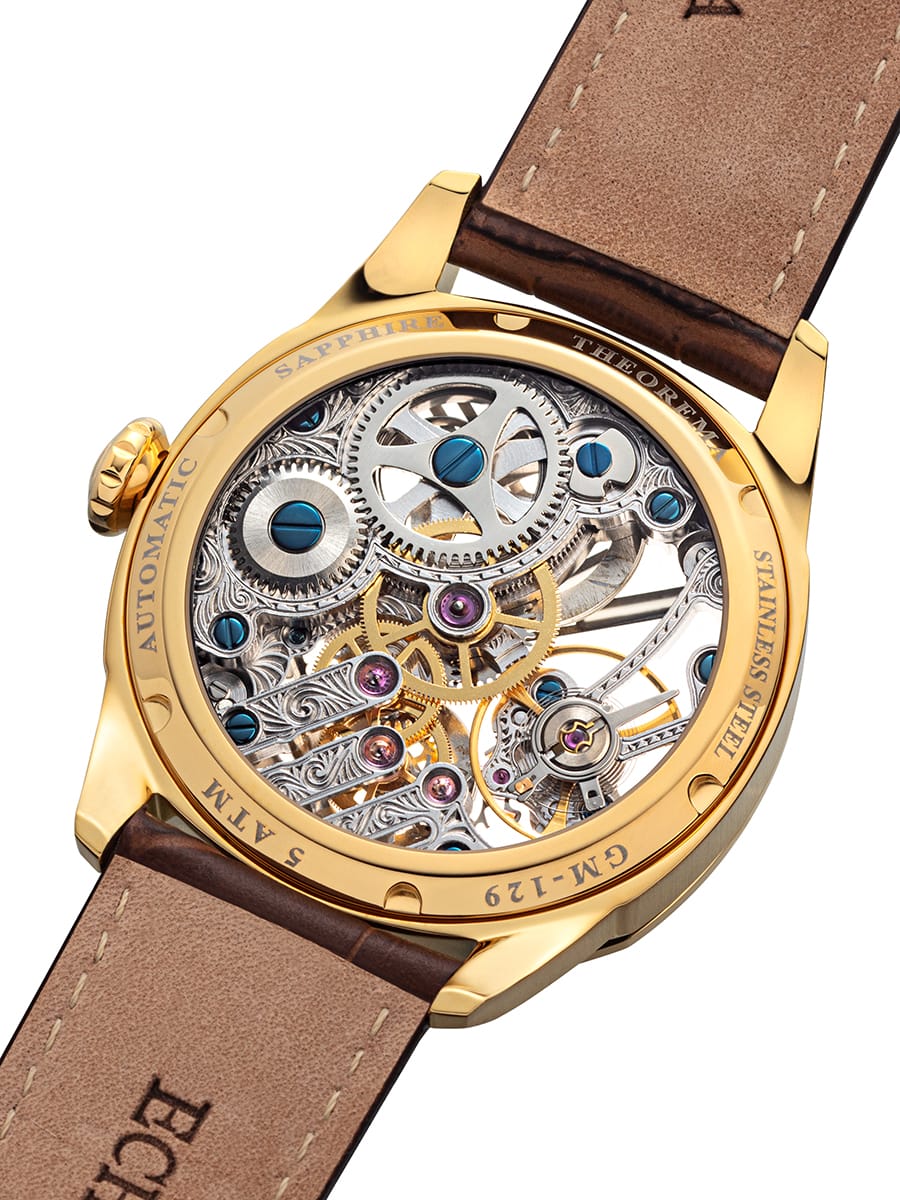 【U1934】ヴェルサーチ GMT&ALAME 29G9 Munich Theorema - GM-129-3 | Gold | by Theorema, Germany. – Tufina