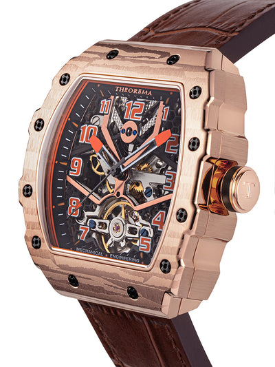 Singapore Theorema - GM-131-5| Bronze | Automatic Skeleton Watch