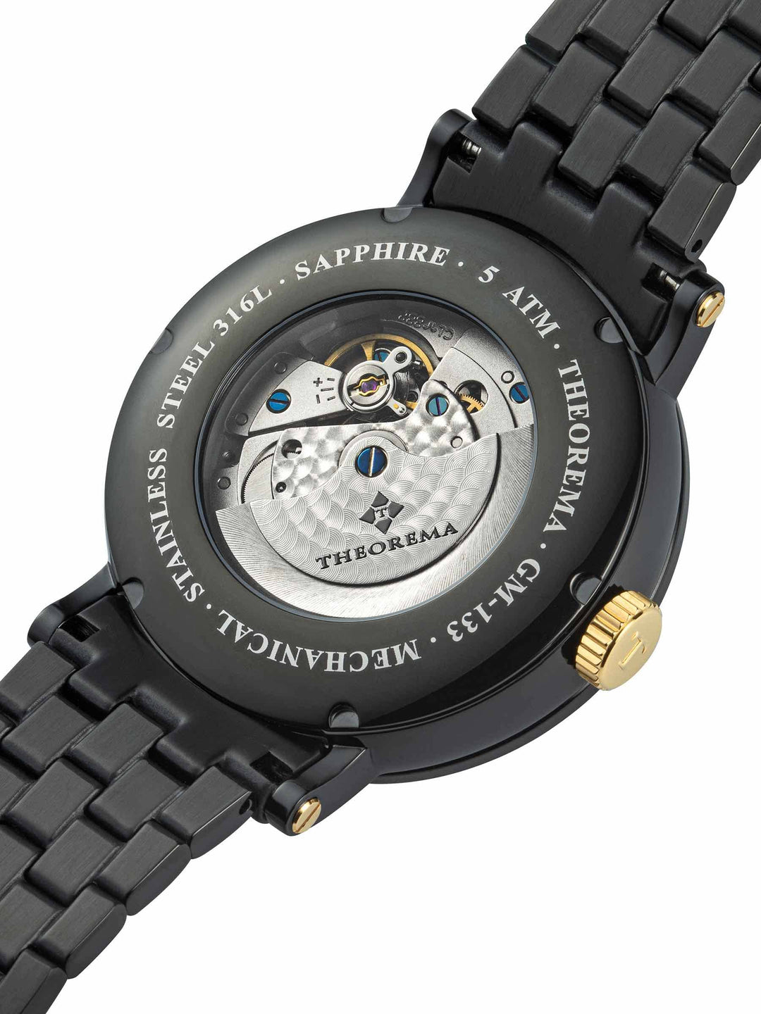 Automatic 36 gemstones with date Cosmopolitan Theorema GM-133-9