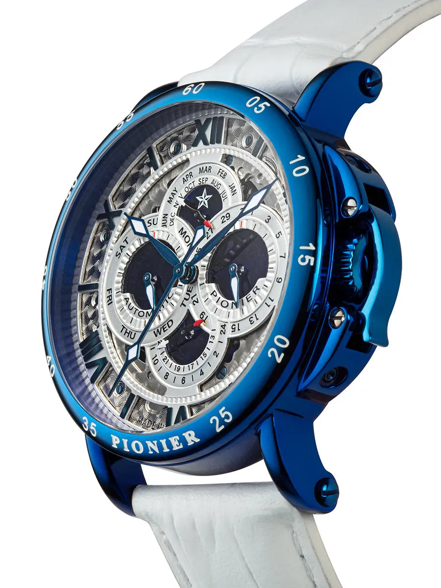 Dublin Pionier GM-508-1 | White | Founded in Germany – Tufina Watches