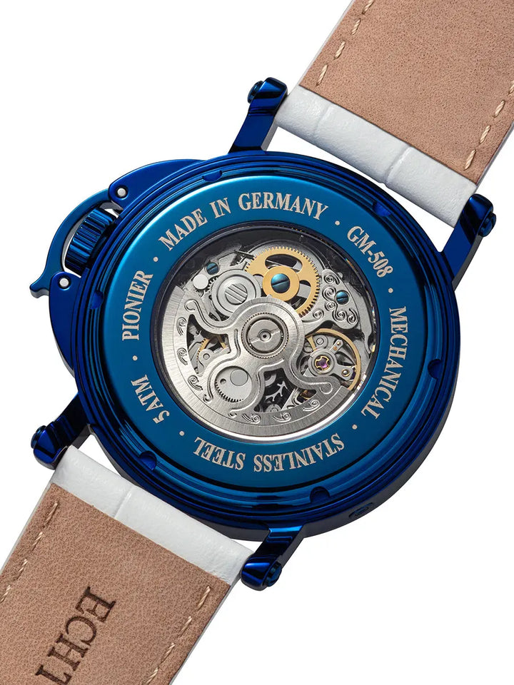 Dublin Pionier GM-508-1 | White | Founded in Germany – Tufina Watches