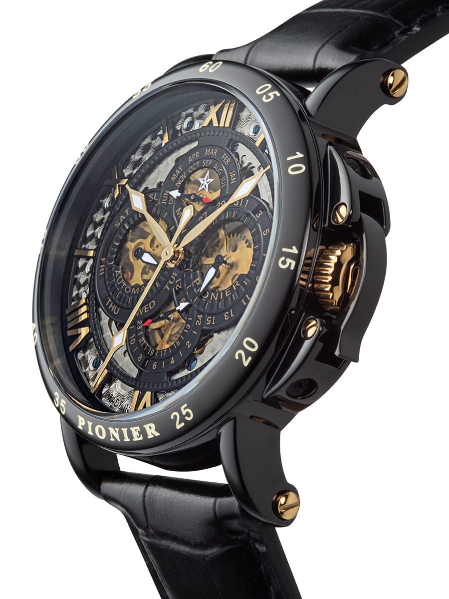 Dublin Pionier GM-508-6 | Black | Founded in Germany – Tufina Watches