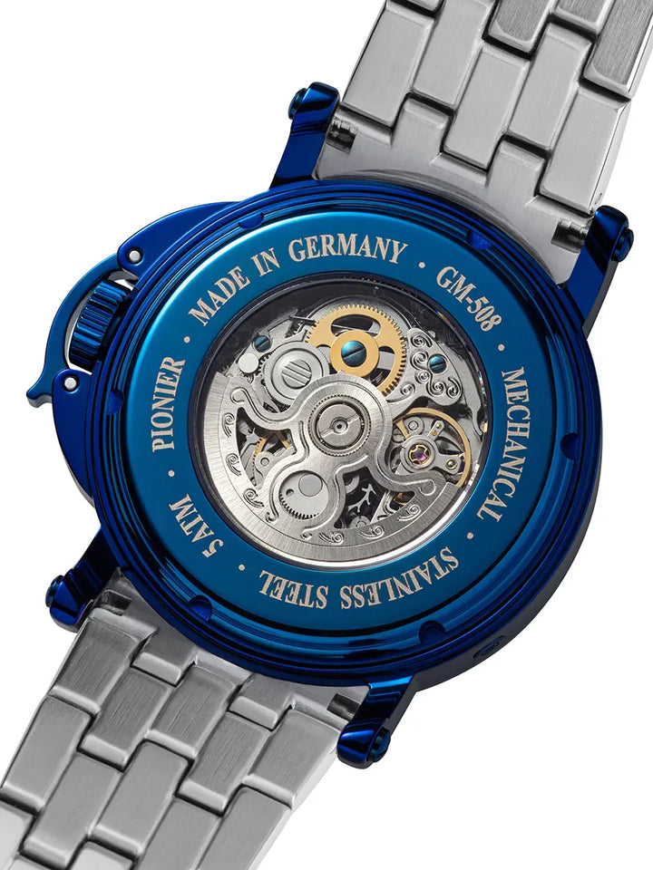 Dublin Pionier GM-508-7 | Blue | Made in Germany – Tufina Watches