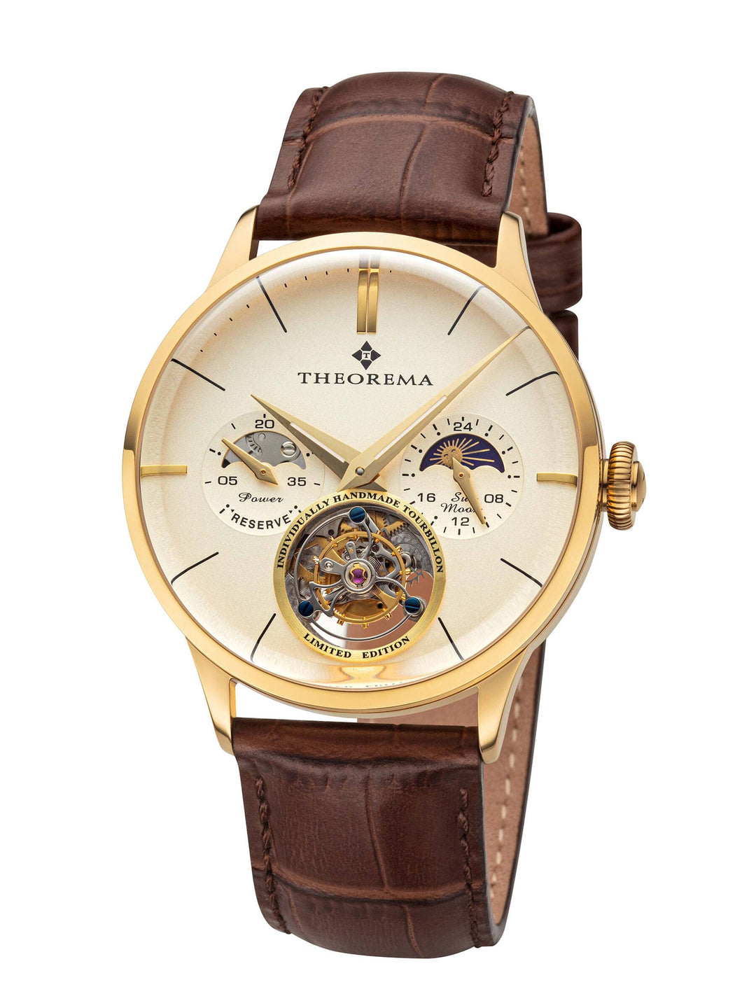 Bern Automatic Tourbillon Theorema - GM-906-1 | Silver | Handmade